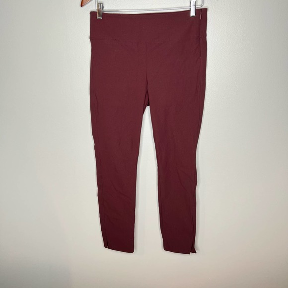 ATHLETA Wander Slim Ankle Pant 8 ( M Medium ) Antique Burgundy #486209 NEW - Picture 3 of 14
